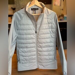 Men's Under Armour Coldgear Storm Jacket - Silver - Size Large - NWOT